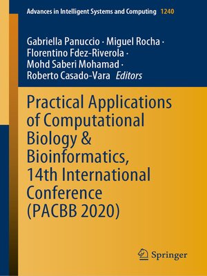 cover image of Practical Applications of Computational Biology & Bioinformatics, 14th International Conference (PACBB 2020)